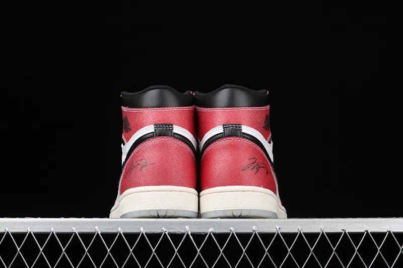 All categories Air Jordan Jordan series basketball shoes Air Jordan 1 High X version Air Jordan 1 High OG Pro "Total Orange" AJ1 Joe 13M blue and white stitching high-top basketball shoes DC6515-100